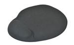 Italplast Mouse pad With Gel Wrist Support Black I14