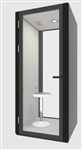 B Quiet 1 Person Acoustic Pod 2200HX1030WX1030D Black
