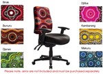 Buro Roma Task Chair HB Six Seasons Back Black Seat