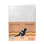 Bibbulmun Ruled Writing Pads A5 White 100 Sheets Pkt10