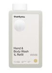 Thankyou Hand  Body Wash Refill 1 Litre Lemon Myrtle  Oat Milk