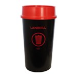 Sabco Recycling Station Kit Red 60L  Landfill