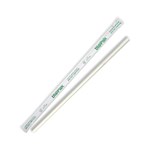 Biopak Biostraws White 6mm Individually Wrapped Box 2500 