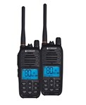 ECOXTALK EXG500 5Watt Long Range IP67 Handheld UHF Radio Twin Pack 17km