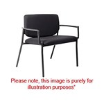 Venice Bariatric 300KG UPH Studio Encore Vinyl Black Arms