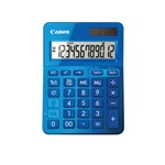 Canon Calculator LS123Km 12 Digit Desktop Metallic Blue