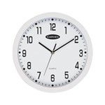 Carven Clock 300mm White Frame