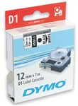 Dymo Labelling Tape D1 12mm X 7M 45014 Blue On White