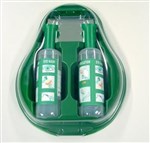 Eyewash Station 2 X 500ML Dust Cover Integrated Mirror Integrated Eye Cup