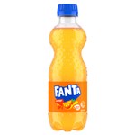CocaCola Drink Fanta Orange Bottle 390ml Box 24