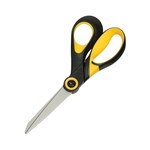 Marbig Pro Series Titanium Scissors 215mm Yellow And Black