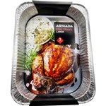 Armada BBQ Foil Trays Large 2 Pack