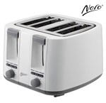 Nero 4 Slice Toaster White