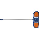 Cleanlink Dust Mop Chenille 12121 60cm Head 125cm Aluminium Handle Blue