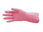 ProVal Tuff Pinks Silverlined Rubber Reusable Gloves Xl