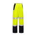 Akurra Polyester PU Coated Taped Rain Pants 300D YellowNavy