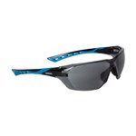 Wirra Carbon Safety Glasses AF Smoke Lens SmokeBlue Frame