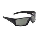 Wirra Nickel Polarised Safety Glasses Grey Lens Black Frame HCAS