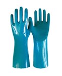 Wirra Gripchem Cut C Sandy Nitrile Chemical Resistant Gloves Blue