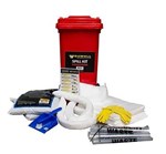 Duwell Oil  Fuel Spill Kit 120L Wheelie Bin Not Included