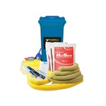 Duwell Hazchem Spill Kit 240L with Blue Wheelie Bin 