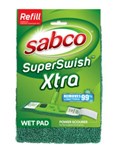 Sabco SuperSwish Xtra Wet Pad Mop Refill For Super Swish Xtra Mop