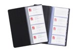 Marbig Business Card Holder 96 Capacity Black