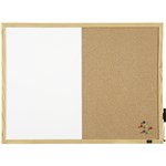 WhiteboardCorkboard 900X600 Economy Combo