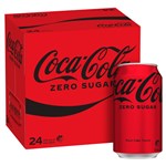 Coca Cola Zero Sugar Can 375Ml Box 24