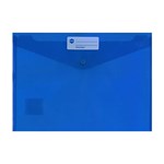 Marbig Doculope Document Wallet A4 With Button Blue