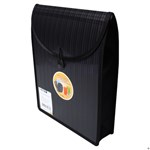 Bantex Document Wallet Quill Attache Top Open Black