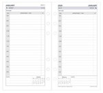 Debden Organiser Refill PR2100 Daily Dated Day To Page 172 X 96mmmm 2026