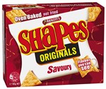 Arnotts Biscuits Shapes Savoury 185g