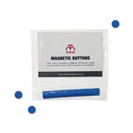 Visionchart Magnetic Button 15mm Diameter Blue Pk 16 VWMAG15BL