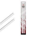 Vista Magnetic Strip White 300 x 10mm Pack of 2 VWMS10W