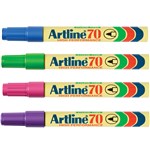 Artline 70 Permanent Marker Bullet Point 15mm Box 12 Asst Brights