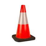 Duwell HiVis Reflective Traffic Cone 450mm Orange