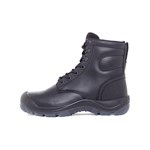 Mack Charge Force Safety Boots Black Lace Up Scuff Cap Steel Toecap Sz 11