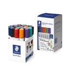 Staedtler 351 Lumocolor Whiteboard Marker Bullet Tip 19 Assorted