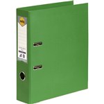 Marbig PE Linen Lever Arch File A4 Green