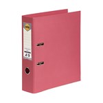Marbig PE Linen Lever Arch File A4 Coral