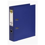 Marbig PE Linen Lever Arch File A4 Blue