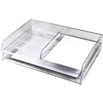 Italplast Document Tray A3 Clear With Divider I90