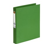 Marbig Binder Bright Ring PE A4 2D Ring 25mm Green