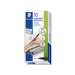 Staedtler Lumocolor 318 Permanent Pen Fine 06mm Pack 10 Black