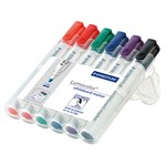 Staedtler Lumocolor Whiteboard Marker 351 Wp6 Bullet Wallet Of 6