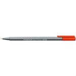 Staedtler Triplus 334 Fineliner Fine 03mm Box 10 Red