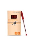 Bibbulmun Ballpoint Pen Medium Point 1mm Pack 50 Red