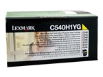 Lexmark Lx540H1G OEM Laser Toner Cartridge C540H1Yg Yellow