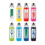Capri Glass Bottle  Silicone Sleeve